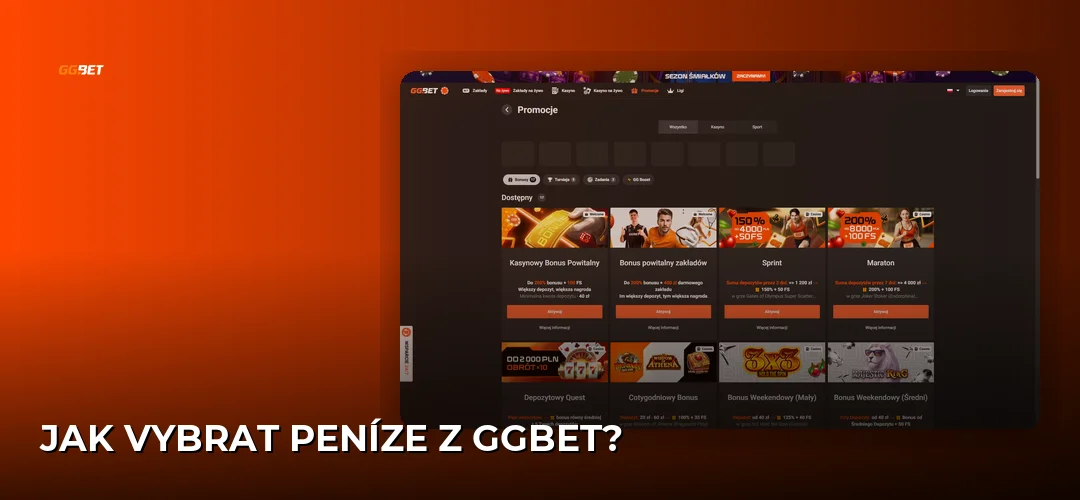 Snímek obrazovky webu GGBet