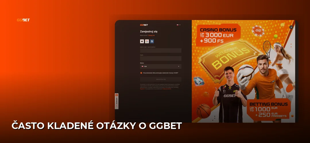 Snímek obrazovky webu GGBet